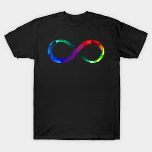 Infinity luminescent paint T-Shirt